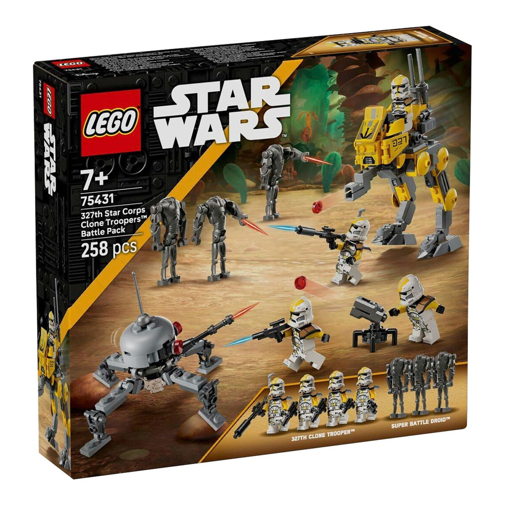 Star Wars klonesoldater 327. stjernekorps Battle Pack forfra