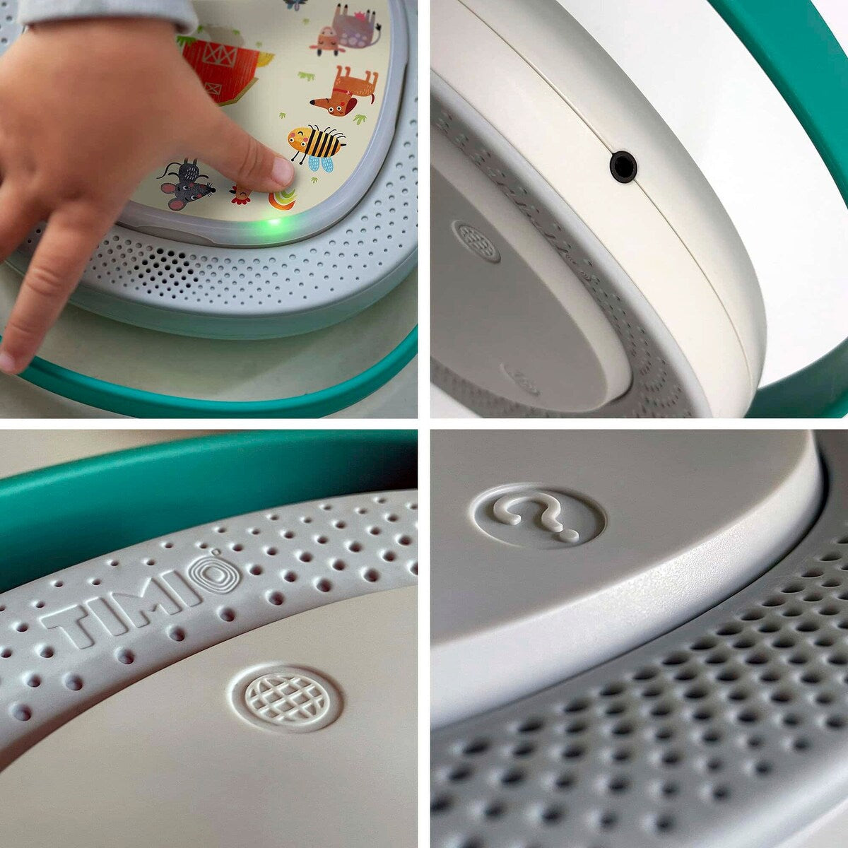 Timio-Player med LED-lys og ergonomisk grep