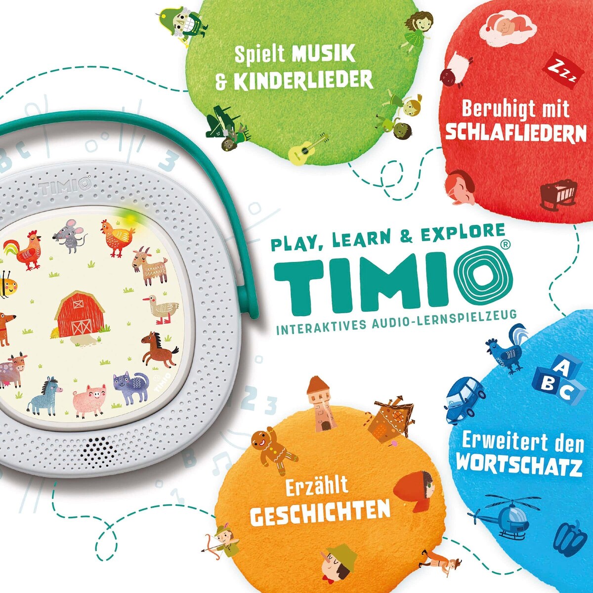 Oppbevaringstaske for disker i startsettet