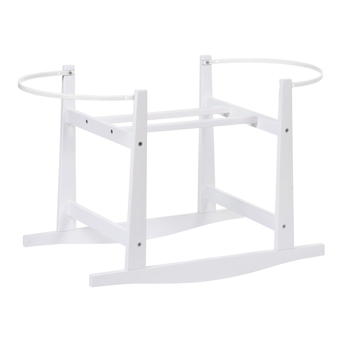 Baksiden av Stativ for moseskurv i furu 85x46x54 cm fra Childhome