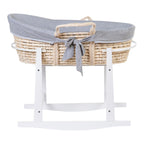 Montert Stativ for moseskurv i furu 85x46x54 cm fra Childhome med Moseskurv