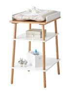 Stellebord KONFETTI hvit/natur MDF bakside
