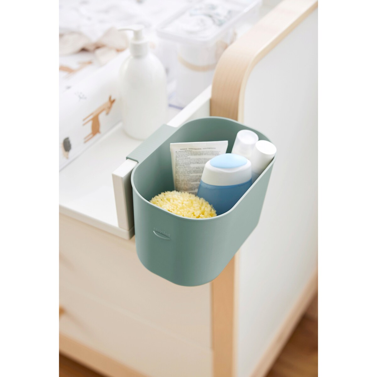 Stellebordorganiser KAYO 3,2 l resirkulert plast detalj lokk