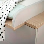 Montert stellebordstopp for kommode Fiene 110x79 cm