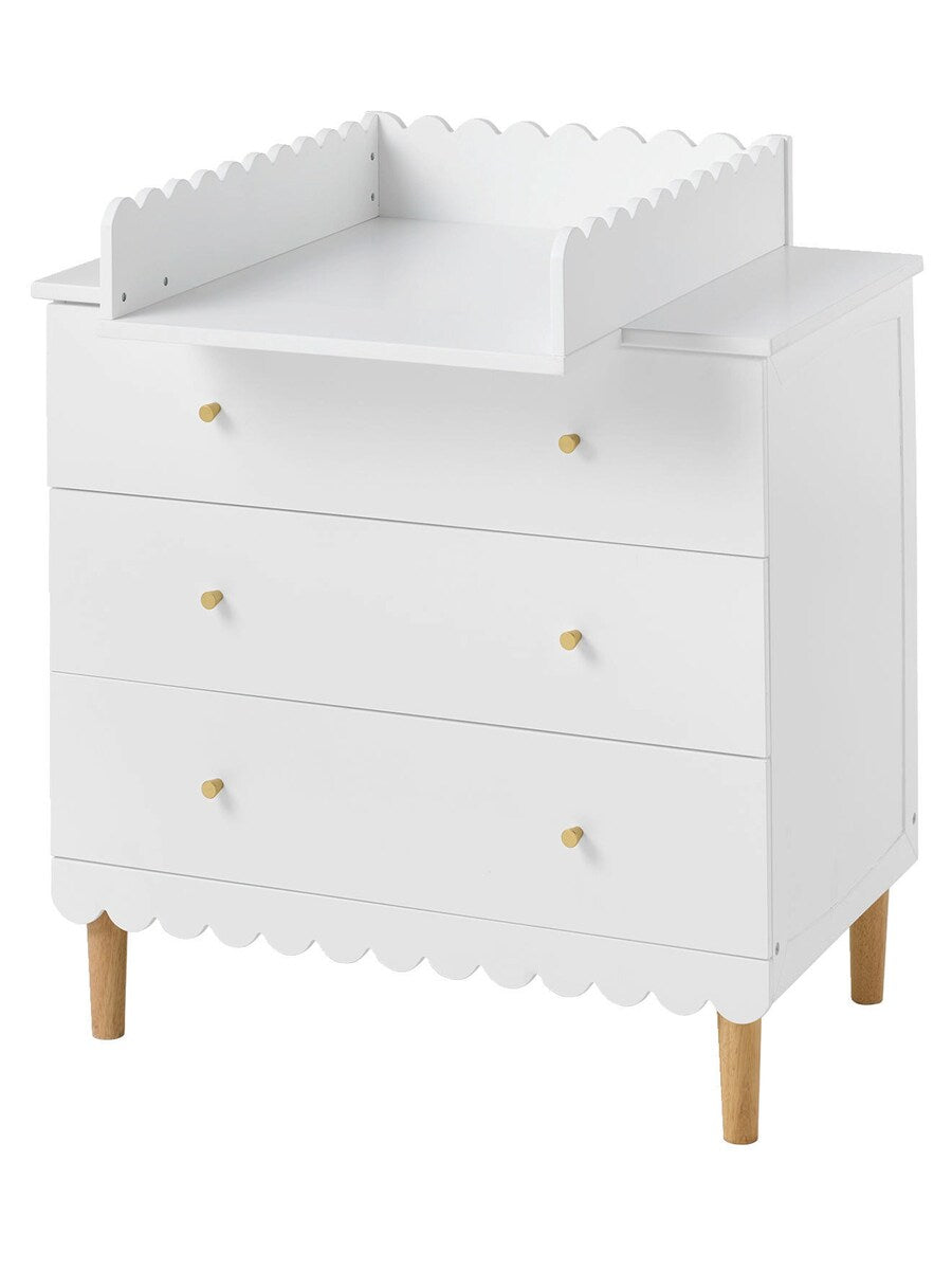 Stellebordtopp FESTON for kommoder med 52 cm dybde forfra