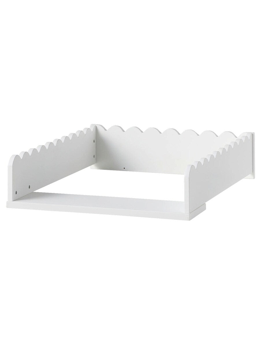 Stellebordtopp FESTON for kommoder med 52 cm dybde bakside