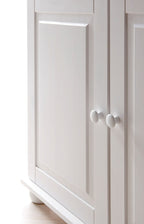 Montert Stellekommode „Adam" furu hvit 96 x 90 cm med vaskebrett