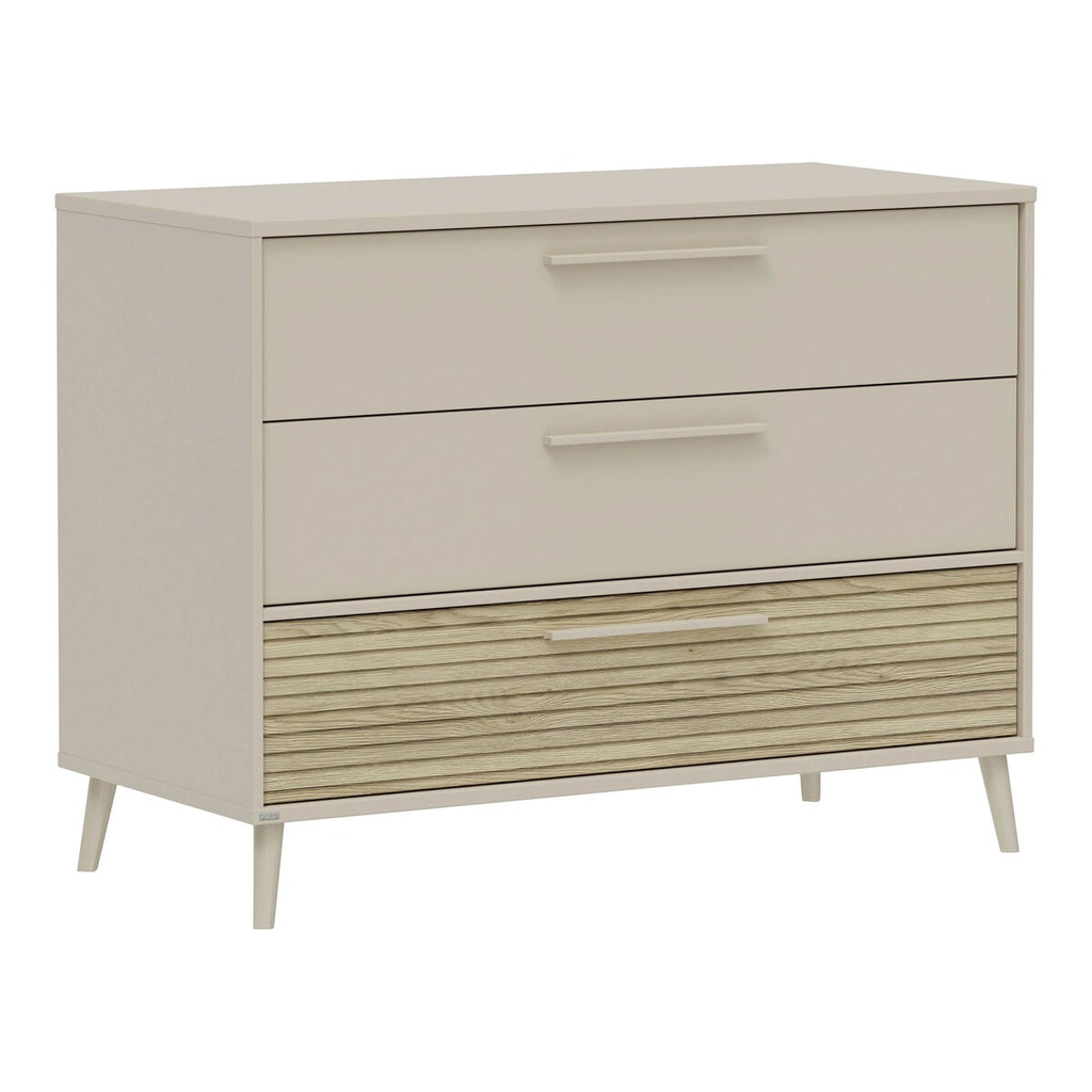 Stellekommode Eefje bred med 3 skuffer 124 x 57 cm - Paidi