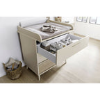 Stellekommode Eefje bred med 3 skuffer 124 x 57 cm - Paidi