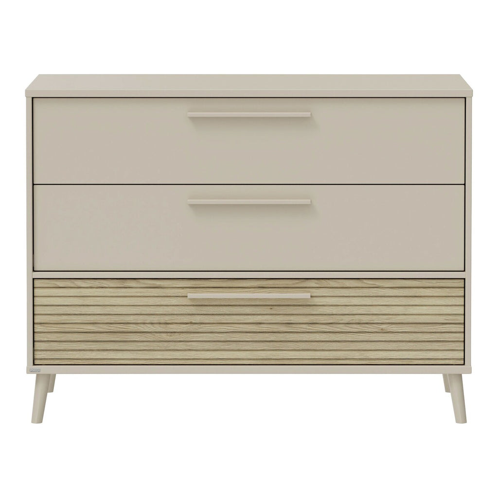 Stellekommode Eefje bred med 3 skuffer 124 x 57 cm - Paidi