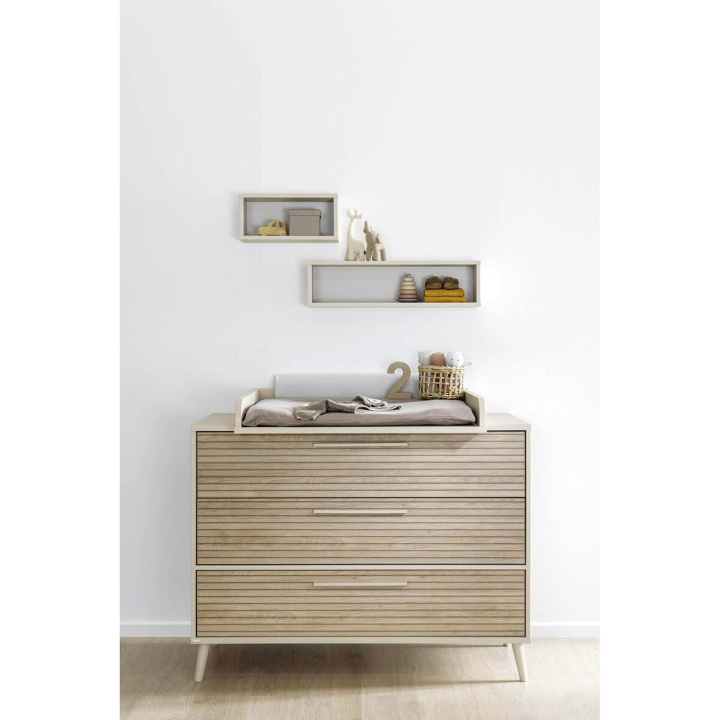 Stellekommode Eefje bred med 3 skuffer 124 x 57 cm - Paidi