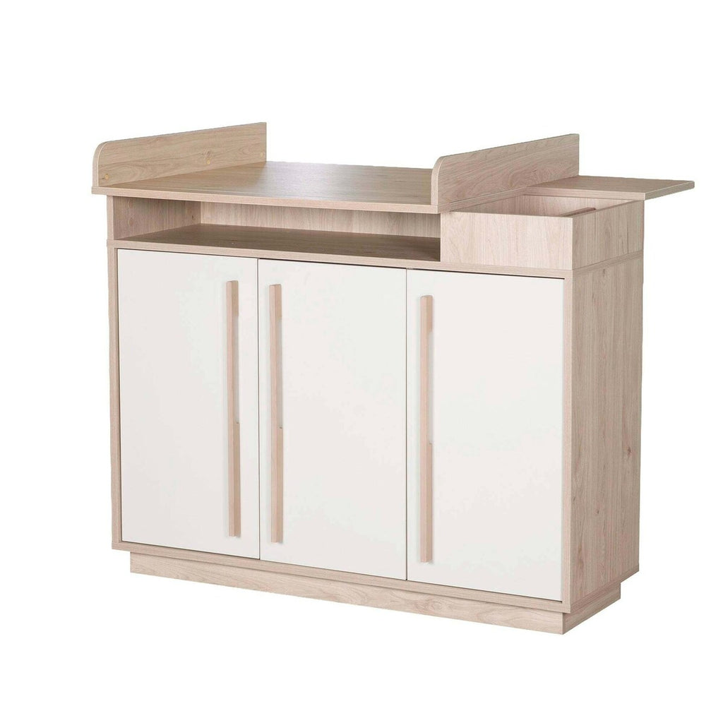 Stellekommode Elva bred 118x103 cm med stelletopp forfra
