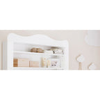 Stellekommode Florentina bred med hylle 103x77 cm detalj av hylle