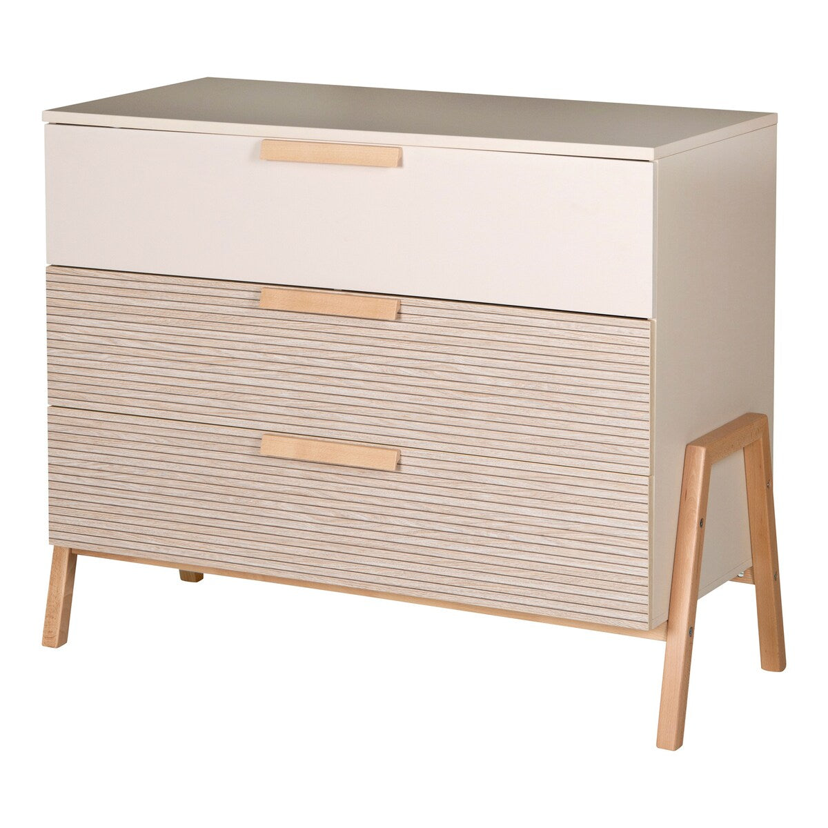 Stellekommode Happy med avtakbar topp 110x72 cm bakside