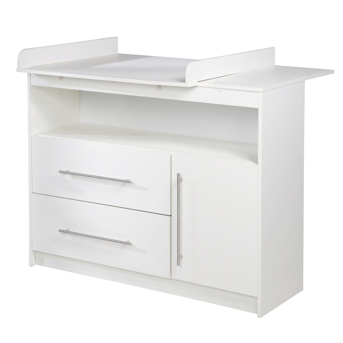 Stellekommode Maren bred med avtakbar stelleplate 90 cm forfra