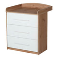 Stellekommode Pepe 79x43 cm med 3 skuffer forfra