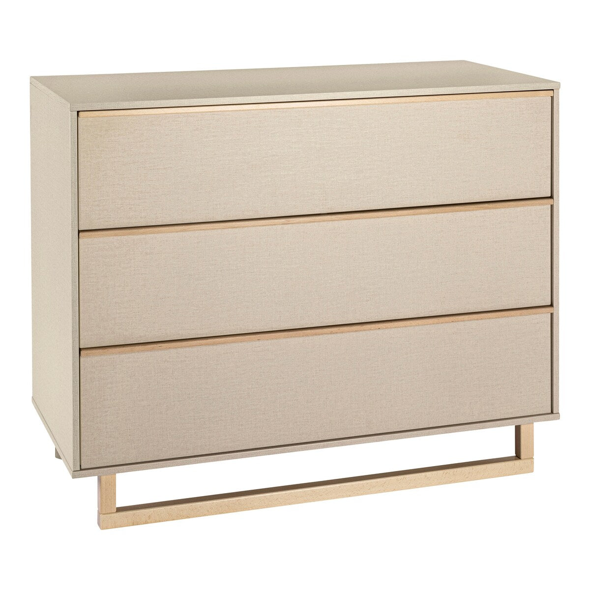 Stellekommode Terry med 3 skuffer detalj av skuffer