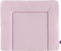Stellematte med prikker rosa 75 x 85 cm bomull PVC-fri forfra