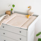 Stellematte Softy med folie 65x75 cm Little Goose detalj av folie