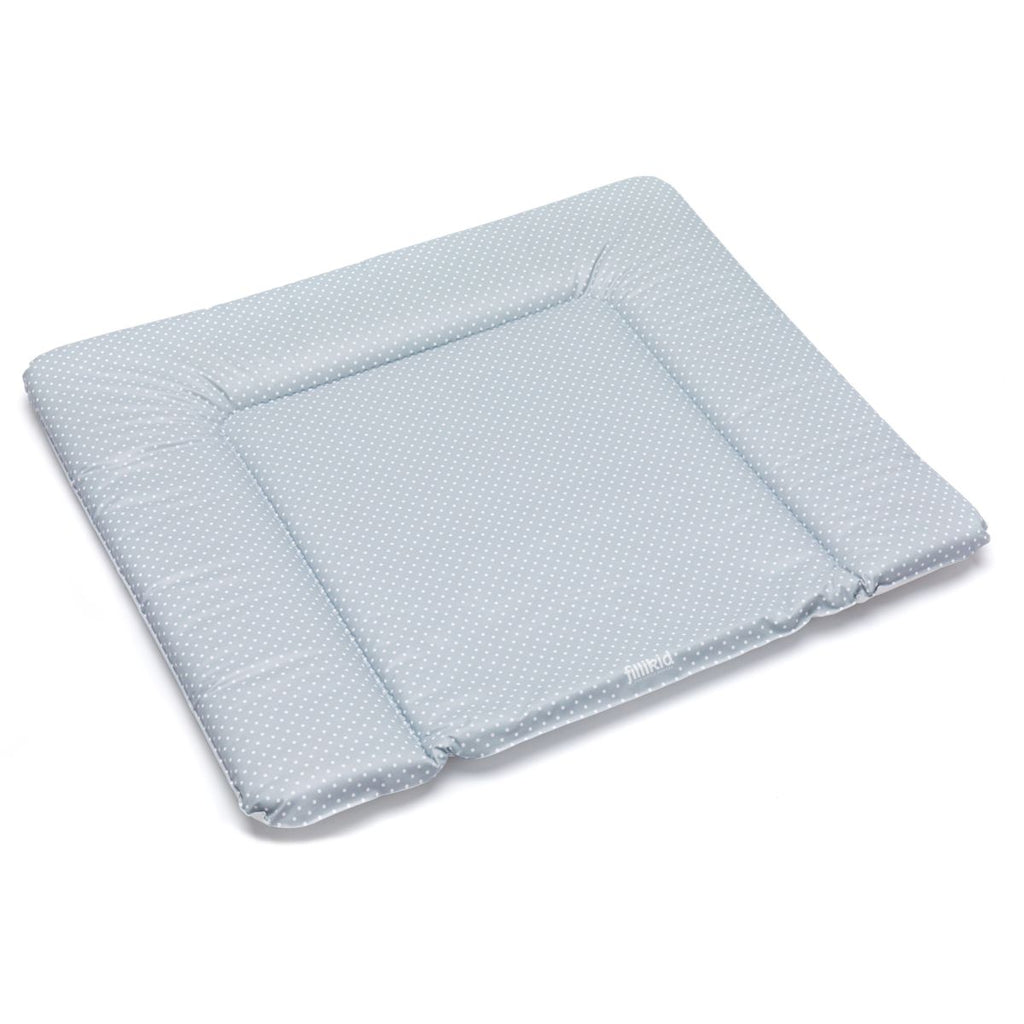 Stellematte Softy 75 x 85 cm med små prikker - grå forfra