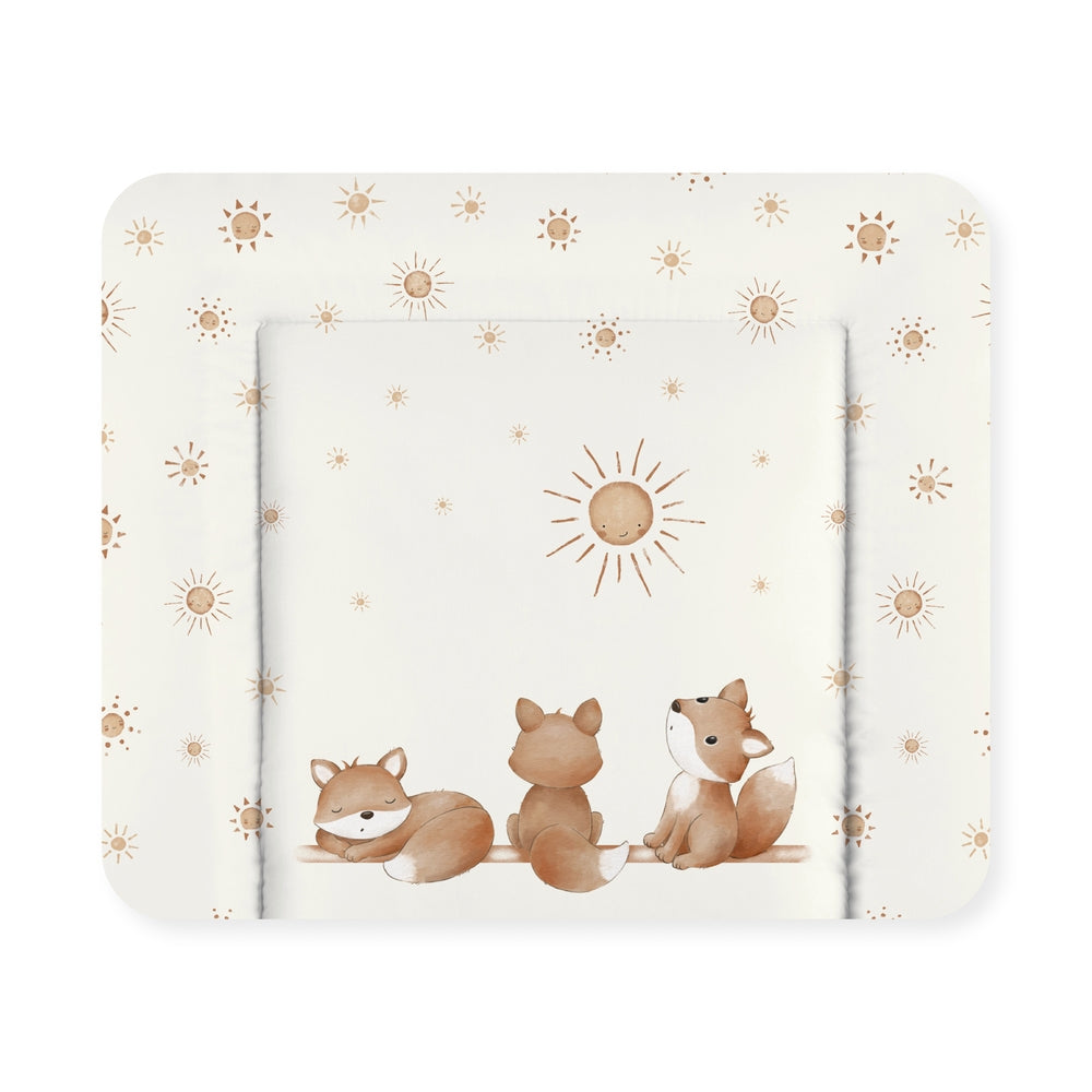 Stellematte Softy med folie 85x75 cm Foxies forfra
