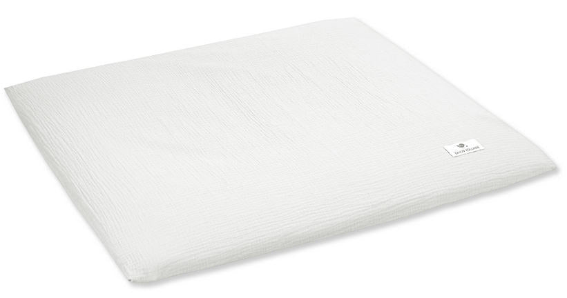 Stellematteovertrekk bomull 85x75 cm ivory - Zöllner forfra