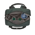 Stelleryggsekk Vividal dark olive bakside