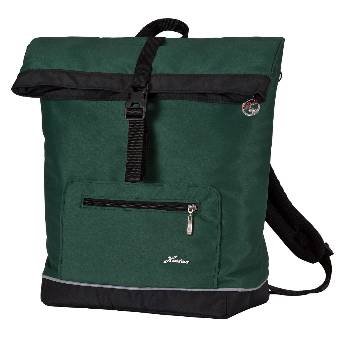 Stellesekk Space Bag Rolltop Panda Family med stellematte forfra