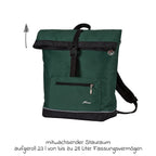 Stellesekk Space Bag Rolltop Panda Family bakside med skulderstropper
