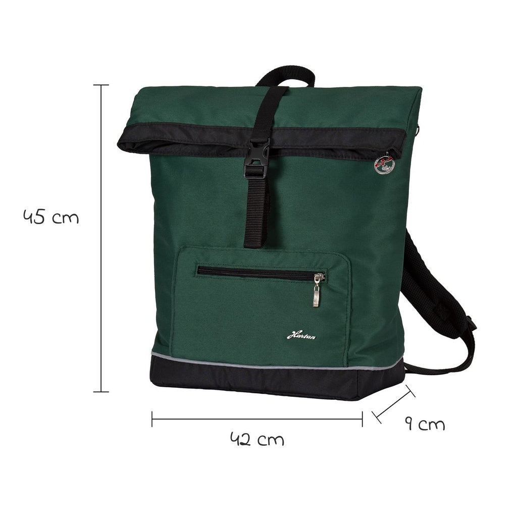 Stellesekk Space Bag Rolltop Panda Family med skittentøyslomme