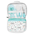 Stellesett for baby 11 deler Splash med veske bakside