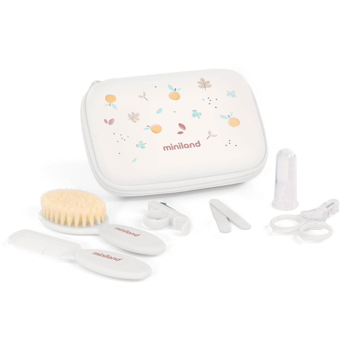 Stellesett Baby Kit 8 deler i vanntett etui forfra