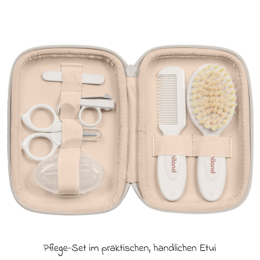 Stellesett Baby Kit 8 deler i vanntett etui bakside