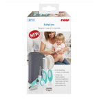 Stellesett BabyCare 5 deler, grå/mint, BPA-fri - Reer