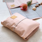 Stellesett Casual Changing Pouch 18 x 25,5 cm Floral Mint med tilbehør