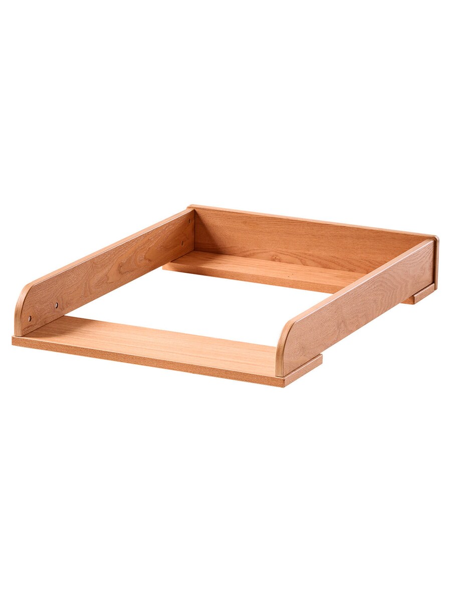Nærbilde av overflate på stelletopp for kommoder med 42 cm og 52 cm dybde, MDF