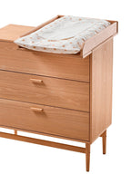 Stelletopp for kommoder med 42 cm og 52 cm dybde, MDF sideprofil