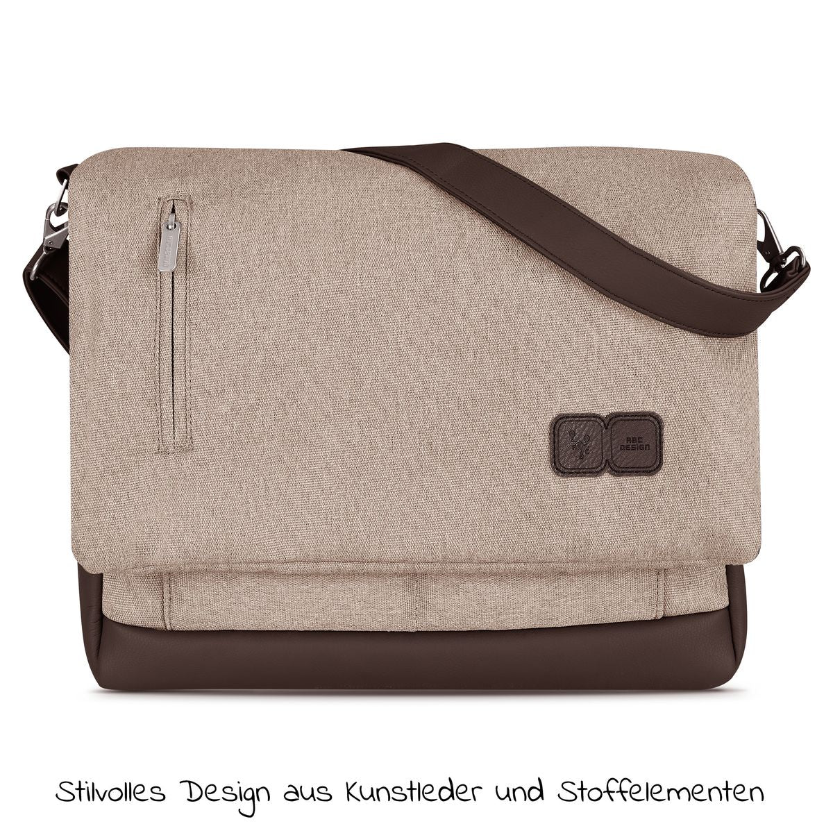 Montering av stelleveske Urban Pure Edition med stellematte, Grain på barnevogn