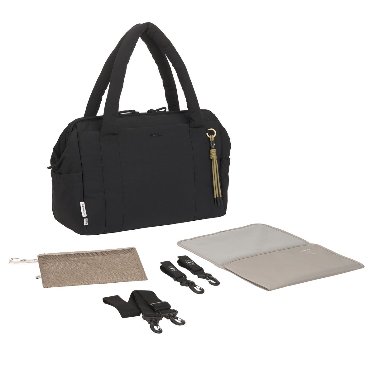 Stelleveske Yula Weekender Bag svart fra Lässig