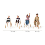 Steps barnestol med babysett i bambus fra 6 mnd - Stokke
