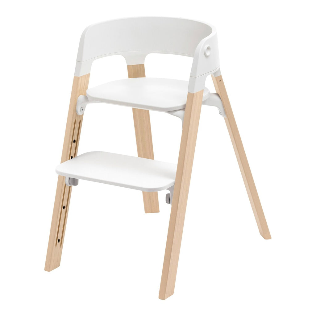 Steps barnestol med babysett i bambus fra 6 mnd - Stokke