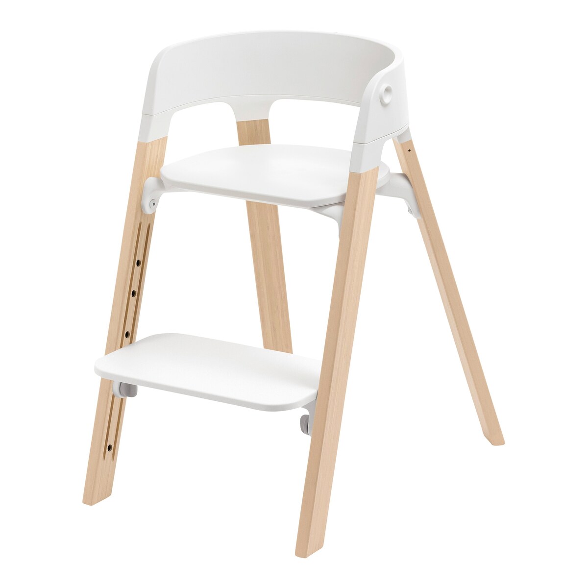 Steps barnestol med babysett i bambus fra 6 mnd - Stokke