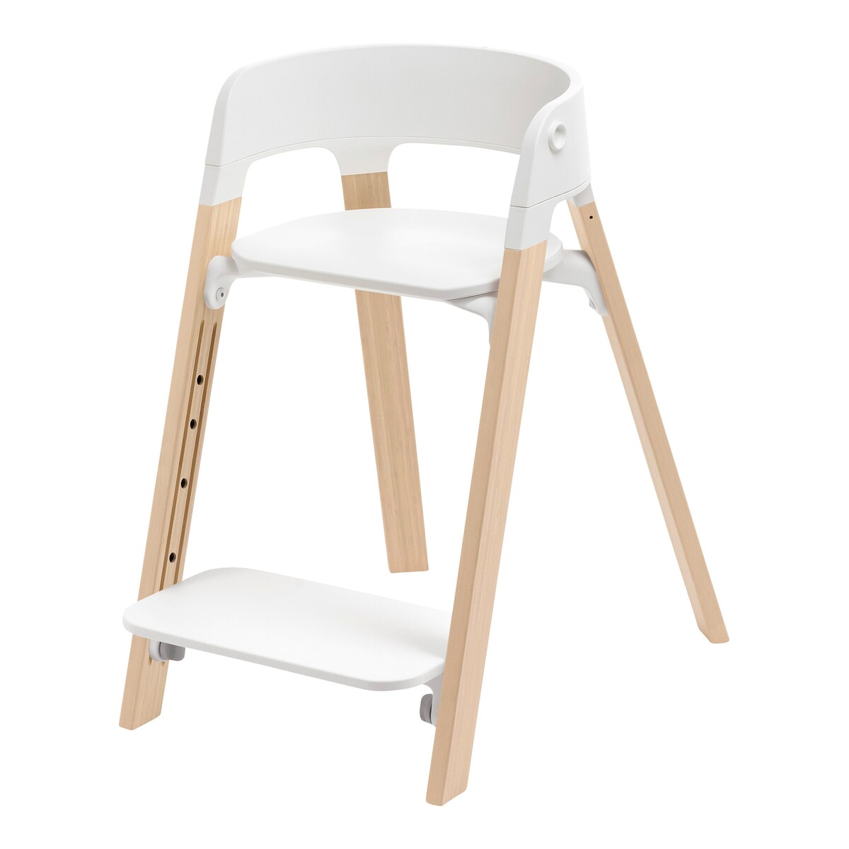 Steps barnestol med babysett i bambus fra 6 mnd - Stokke