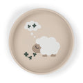 Stick&Stay silikontallerken Tiny Farm med sugefot sand fra Done by Deer