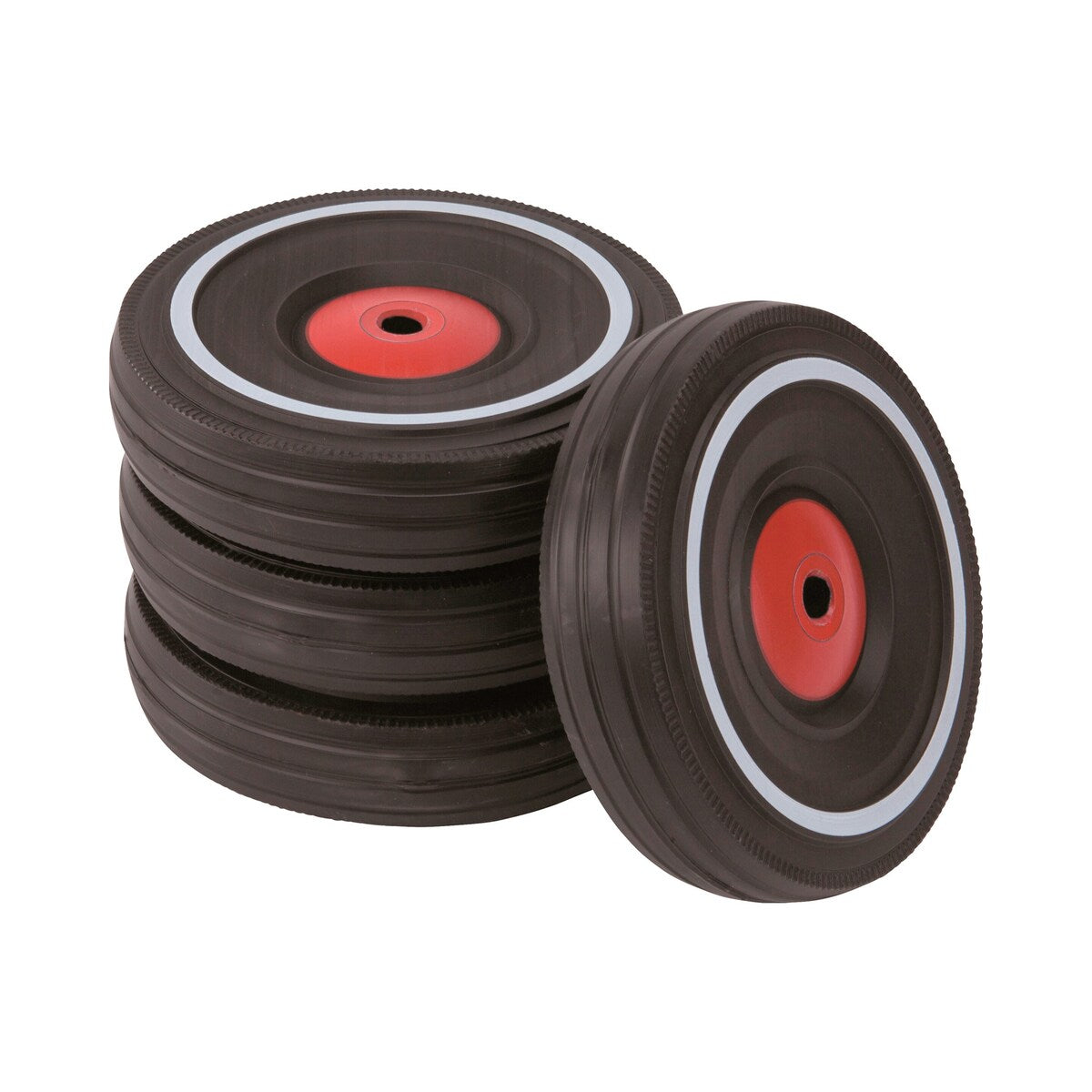 Stillegående hjul for Bobby Car Classic 15 cm 4-pk foran