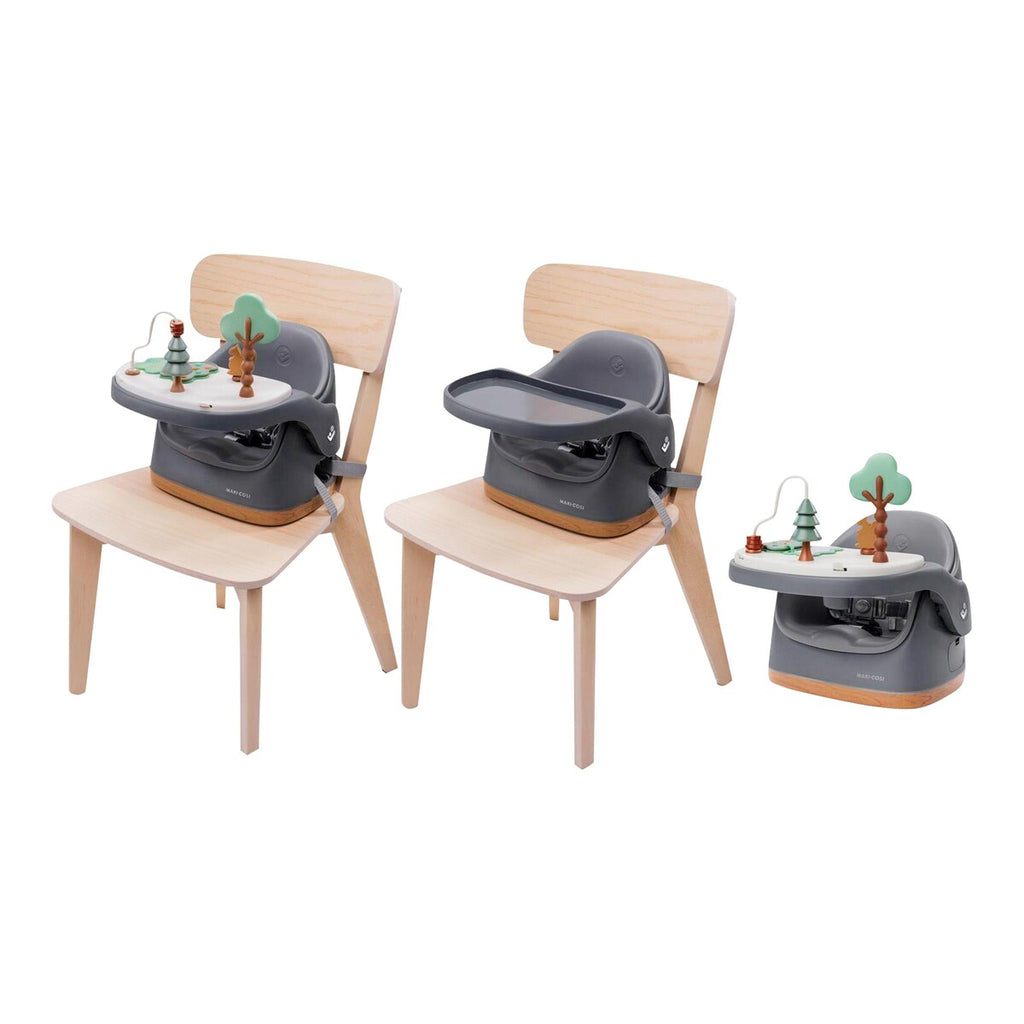 Bruk av Stolforhøyer Jay Plus 3-i-1 ved spisebord