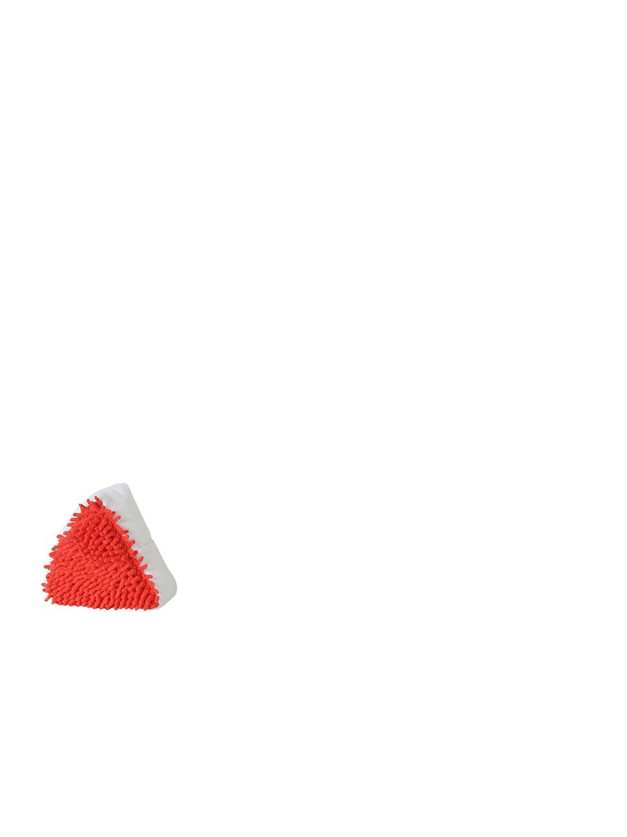 Detalj av teksturer på Stor aktivitetsterning i stoff 25x25 cm sensorisk lek