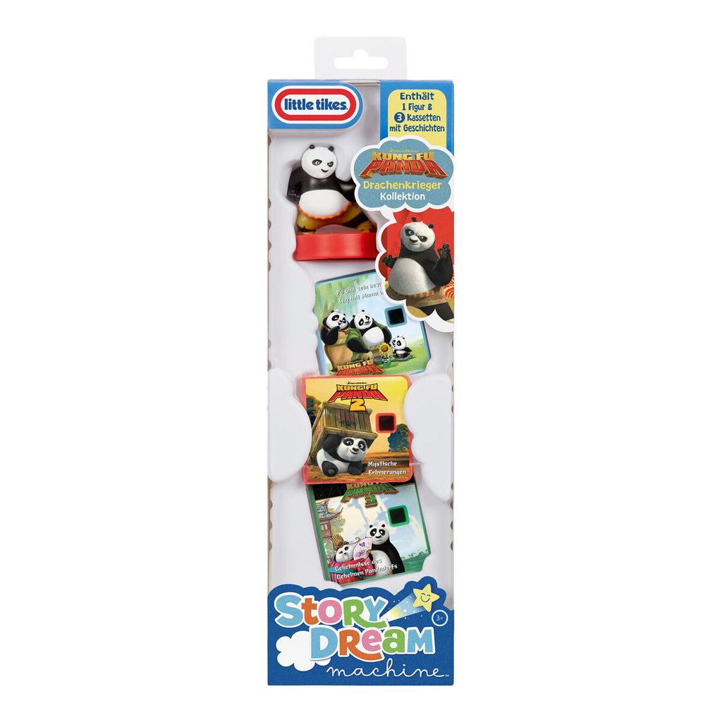Story Dream lydhistorie Kung Fu Panda drakekrigerkolleksjon montert med Story Dream Machine