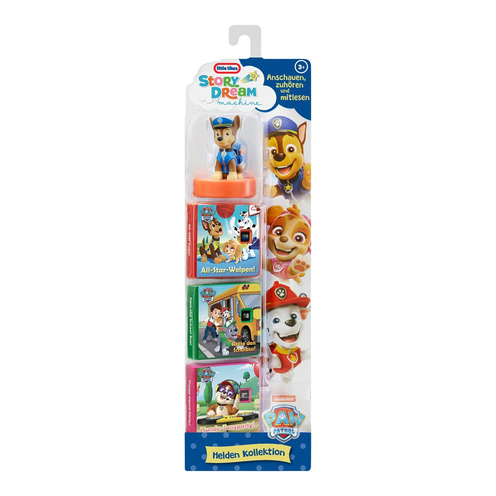 Story Dream lydhistorie Paw Patrol heltekolleksjon med figur montert