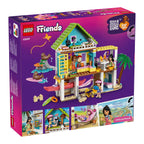 Nærbilde av LEGO Friends sel-figurer i Strandhus med seler 400 deler